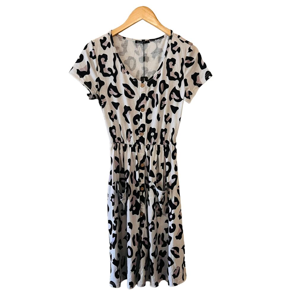 Ouges Animal Print Dress Size Small NWT NWT - image 2
